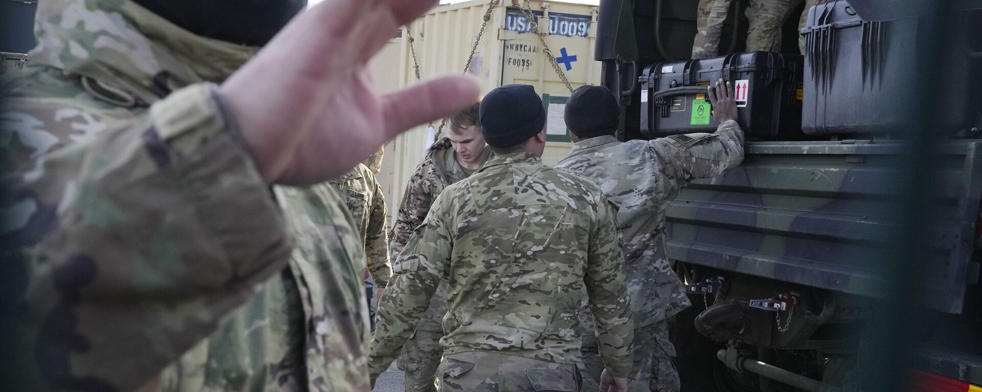 قوات الناتو على حدود روسيا - قوات الجيش الأمريكي في بولندا، 19 فبراير 2022 - سبوتنيك عربي, 1920, 10.11.2023