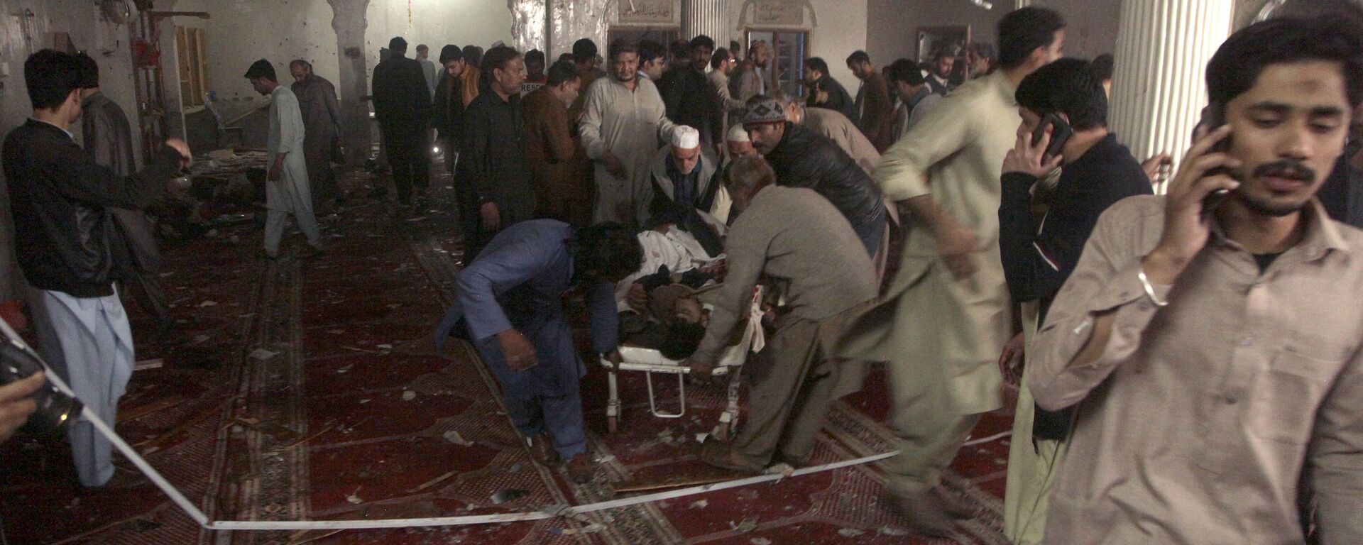 انفجار بمسجد في بيشاور، باكستان 4 مارس 2022 - سبوتنيك عربي, 1920, 05.03.2022