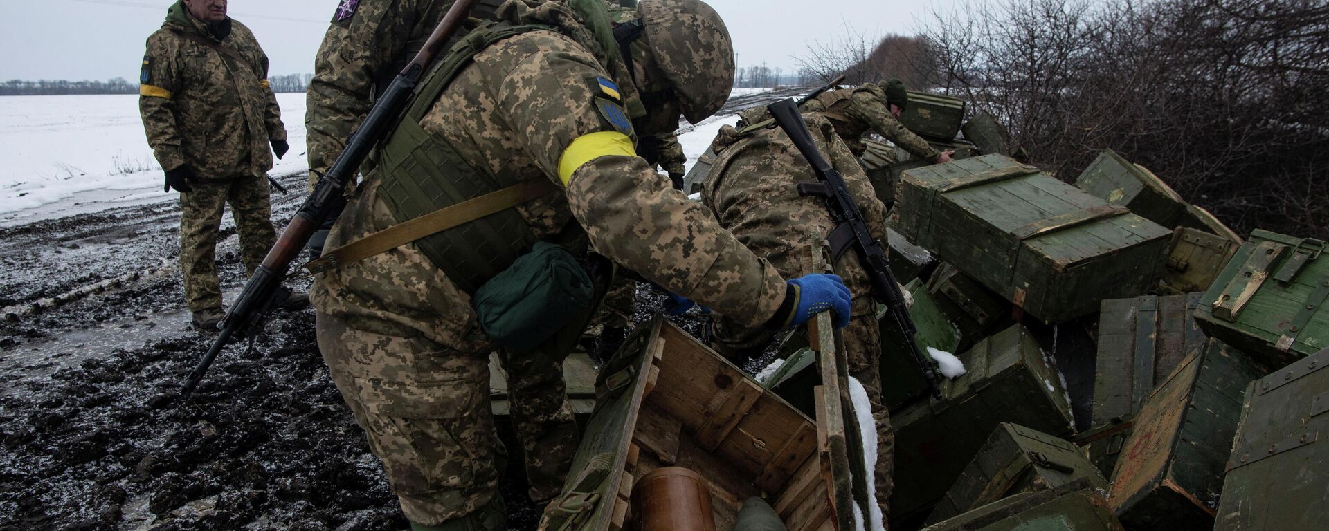 قوات الجيش الأوكراني في منطقة سومي، أوكرانيا 7 مارس 2022 - سبوتنيك عربي, 1920, 10.03.2022