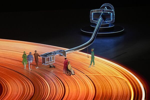 المشاركون في الحفل الختامي للألعاب البارالمبية الشتوية 2022، في بكين، الصين 13 مارس 2022. - سبوتنيك عربي