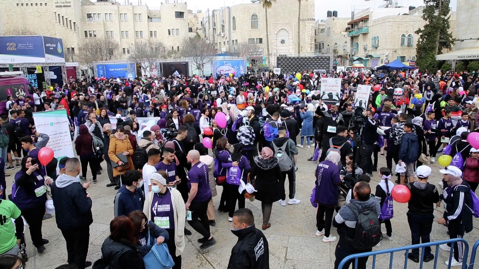 انطلاق ماراثون فلسطين الدولي الثامن تحت شعار الركض للحرية، الضفة الغربية، فلسطين  - سبوتنيك عربي, 1920, 21.03.2022