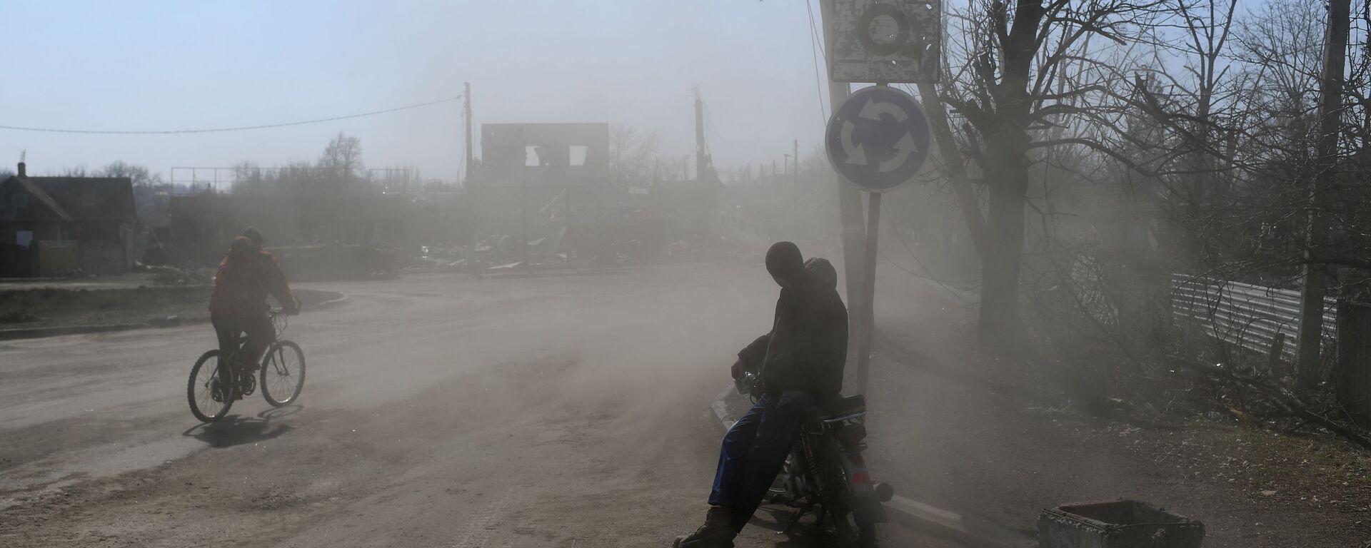 مدينة فولنوفاخا بعد قصف القوات المسلحة الأوكرانية، إقليم دونباس 21 مارس 2022 - سبوتنيك عربي, 1920, 25.03.2022