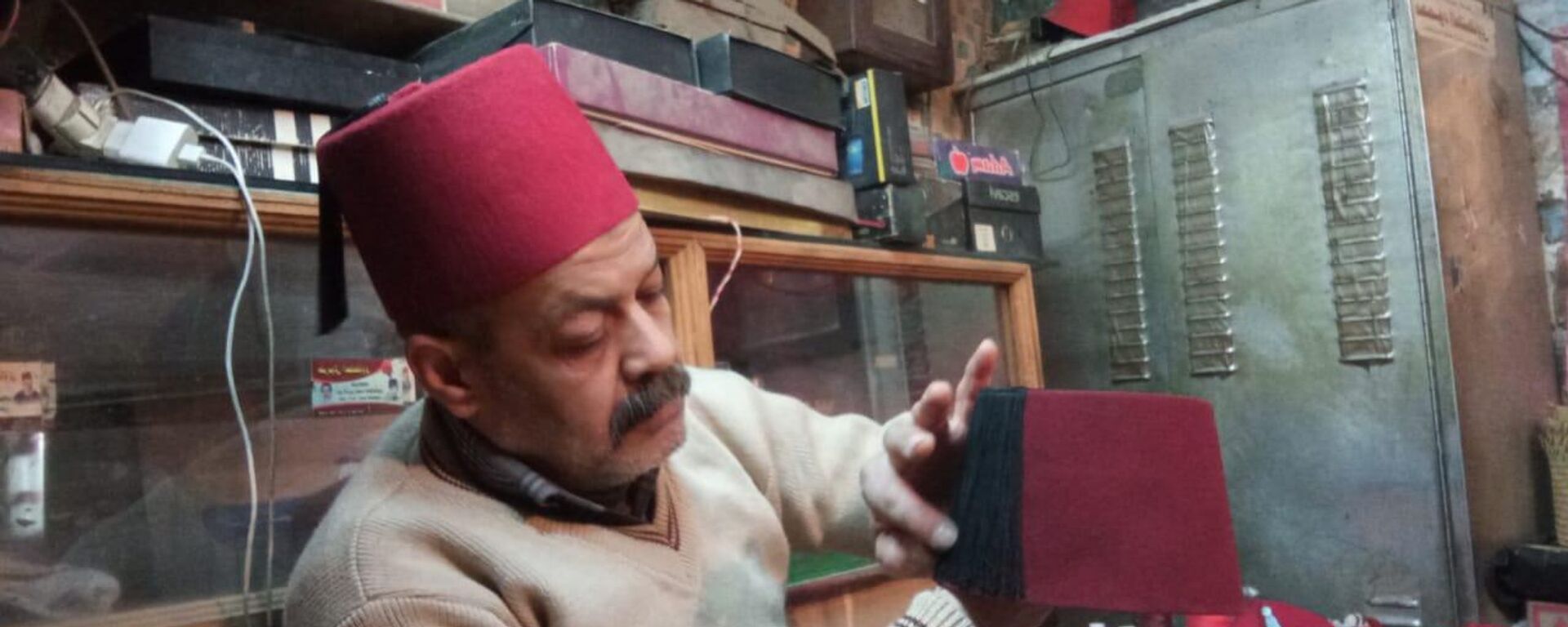 أحمد طنطاوي صانع الطرابيش - سبوتنيك عربي, 1920, 28.03.2022