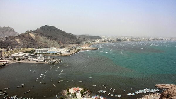 صورة تُظهر منظرًا من قلعة صيرة المطلة على ميناء عدن الجنوبي في اليمن 24 فبراير 2022 - سبوتنيك عربي