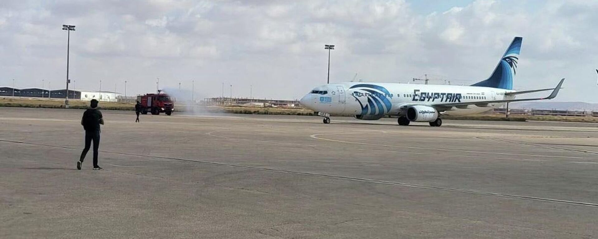 مصر للطيران تطلق أولى رحلاتها من القاهرة إلى بنغازي شرقي ليبيا - سبوتنيك عربي, 1920, 04.09.2022
