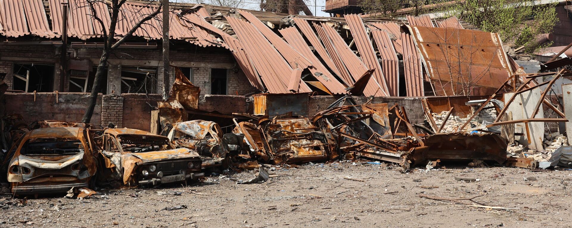 مصنع المعادن باسم لينين المحرر في ماريوبول، أوكرانيا 18 أبريل 2022 - سبوتنيك عربي, 1920, 21.04.2022