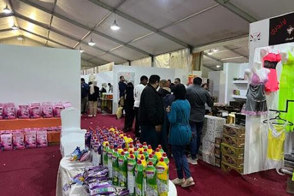 انطلاق فعاليات المعرض السوري في بنغازي - سبوتنيك عربي