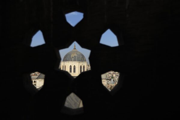 إحياء ليلة القدر في الجامع الأموي في دمشق، سوريا - سبوتنيك عربي