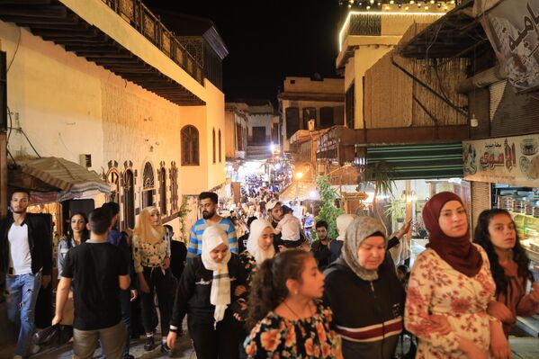 إحياء ليلة القدر في الجامع الأموي في دمشق، سوريا - سبوتنيك عربي