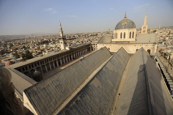 إحياء ليلة القدر في الجامع الأموي في دمشق، سوريا - سبوتنيك عربي