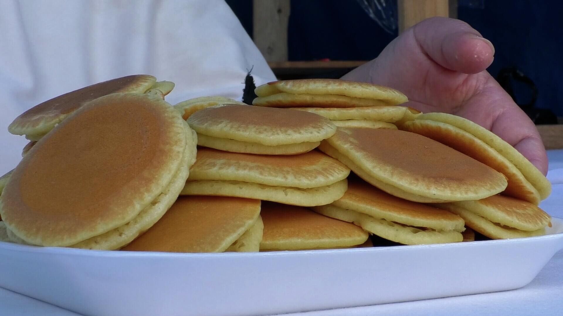 مريم صالحة، غزية بائعة قطايف في شهر رمضان - سبوتنيك عربي, 1920, 28.04.2022