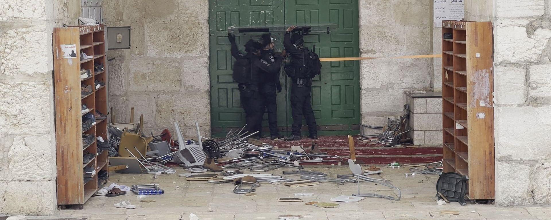 اقتحام المستوطنين اليهود باحات المسجد الاقصى واعتداء الشرطة الاسرائيلية على المصلين

 - سبوتنيك عربي, 1920, 28.09.2026