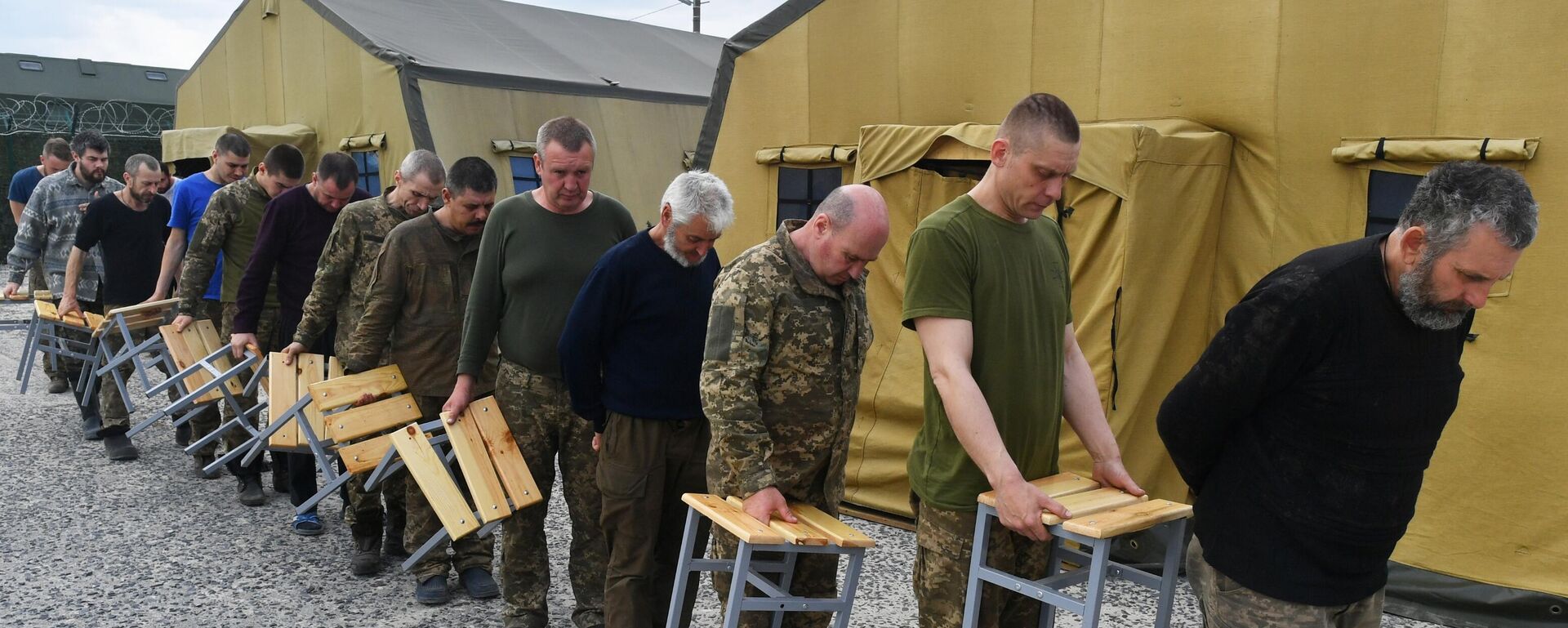 أسرى أوكرانيون - سبوتنيك عربي, 1920, 08.06.2025