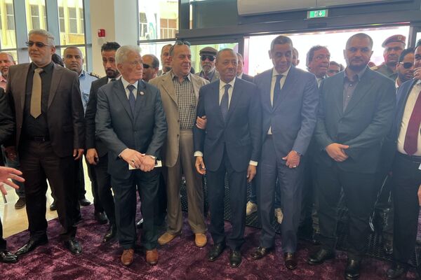 افتتاح الصالة الجديدة بمطار بنينا بمدينة بنغازي  - سبوتنيك عربي