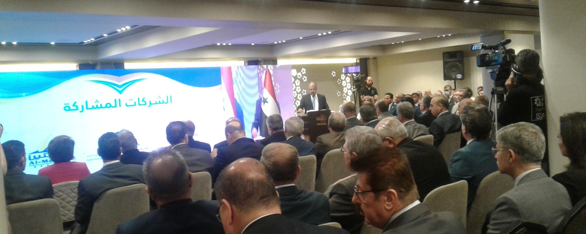 فعاليات المؤتمر الأول للاستثمار في قطاع الكهرباء والطاقات المتجددة في العاصمة السورية دمشق  - سبوتنيك عربي, 1920, 15.05.2022