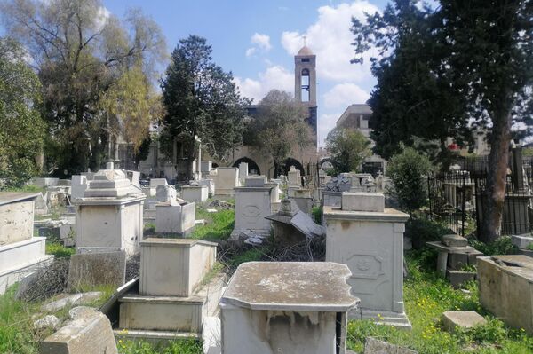 مقبرة (ماراليان) في قلب مدينة حمص القديمة بسوريا - سبوتنيك عربي