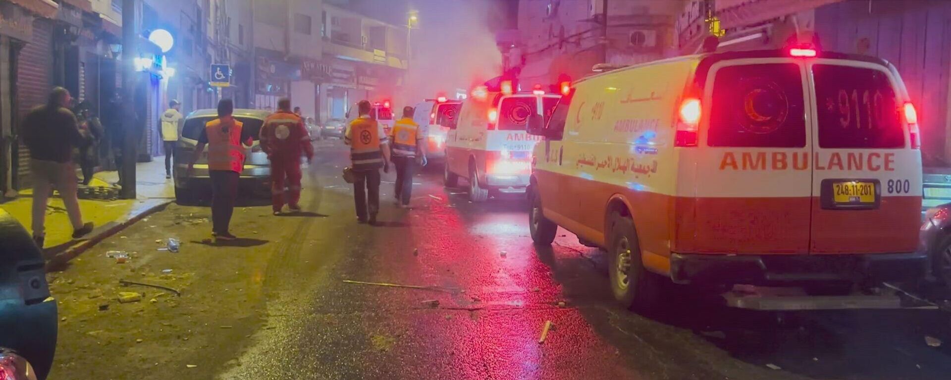 إصابة 72 فلسطينياً واعتقال العشرات خلال مواجهات مع الشرطة الاسرائيلية بالقدس - سبوتنيك عربي, 1920, 17.05.2022