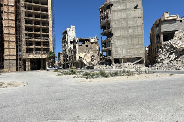 مدينة بنغازي التي دمرتها الحرب - سبوتنيك عربي