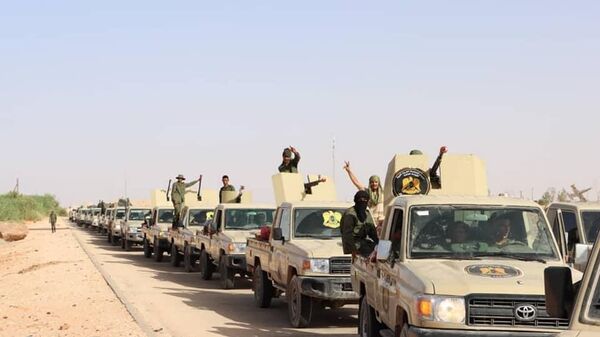معدات وإمدادات تابعة للجيش الليبي - سبوتنيك عربي