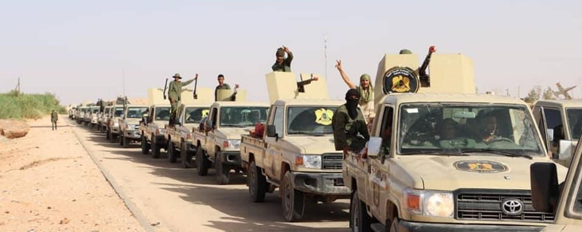 معدات وإمدادات تابعة للجيش الليبي - سبوتنيك عربي, 1920, 11.06.2025