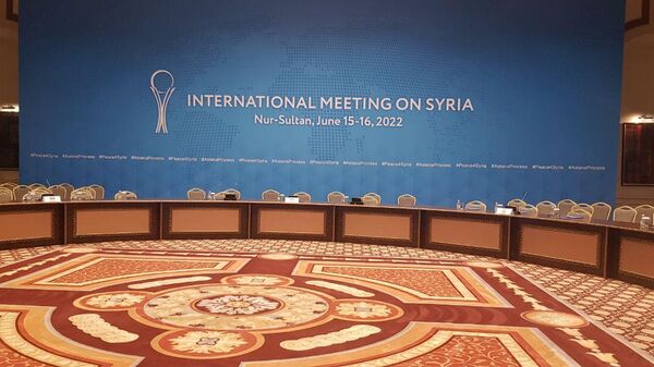  الاجتماع الدولي الثامن عشر حول سوريا في إطار عملية أستانا في كازاخستان  - سبوتنيك عربي
