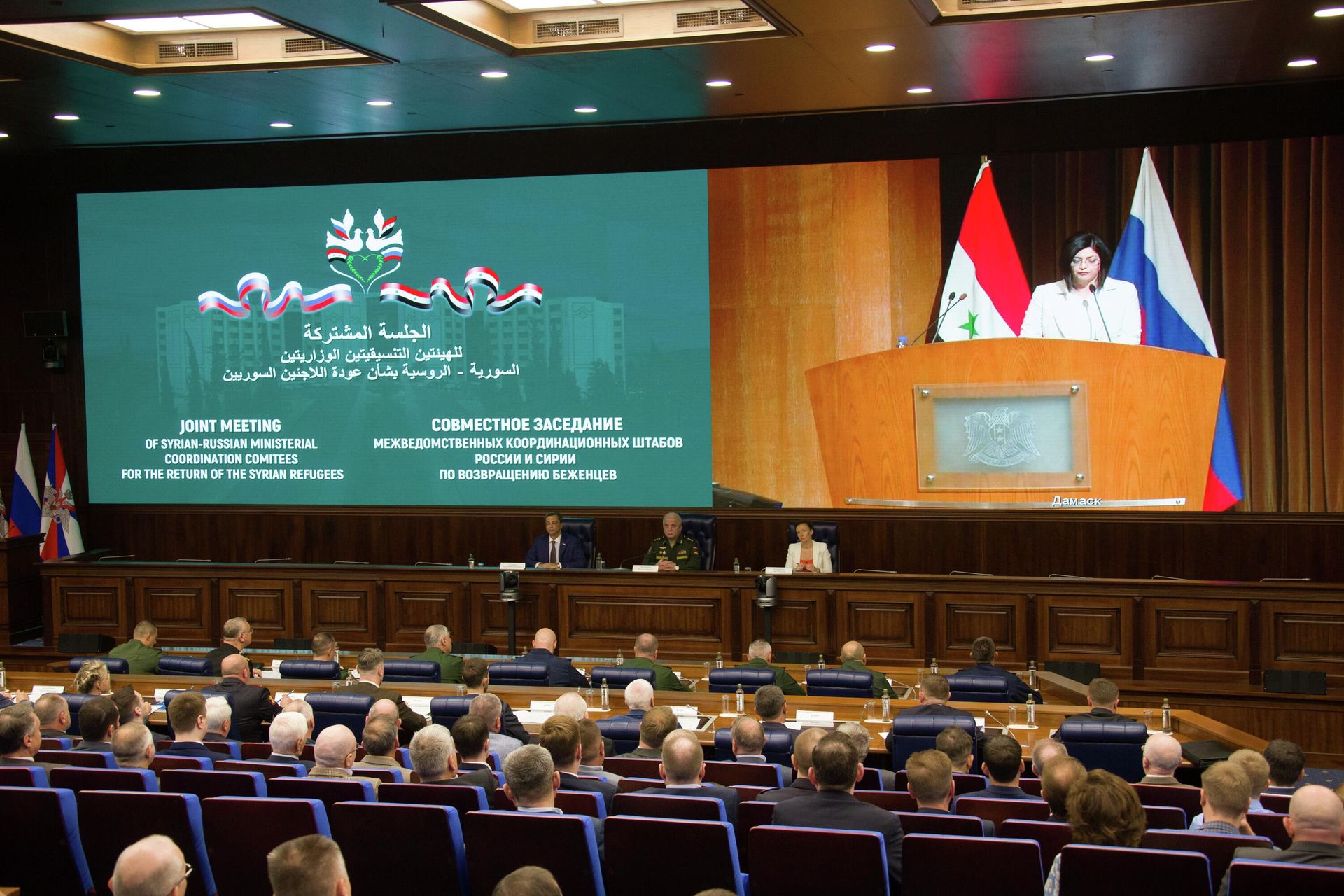 كلمة رئيس هيئة التنسيق السورية الروسية ، الجنرال ميخائيل ميزينتسيف ، في اجتماع مشترك لمقر التنسيق بين الإدارات في سوريا وروسيا (16 يونيو 2022) كلمة رئيس هيئة التنسيق السورية الروسية ، الجنرال ميخائيل ميزينتسيف ، في اجتماع مشترك لمقر التنسيق بين الإدارات في سوريا وروسيا (16 يونيو 2022) - سبوتنيك عربي, 1920, 16.06.2022