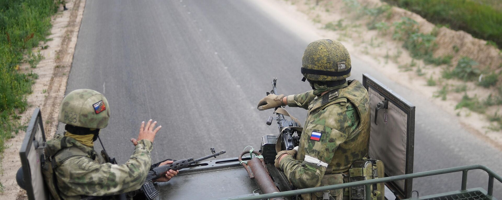 جنود من القوات المسلحة الروسية في القطاع الجنوبي من العملية العسكرية الخاصة في أوكرانيا، 27 يونيو 2022 - سبوتنيك عربي, 1920, 06.07.2022