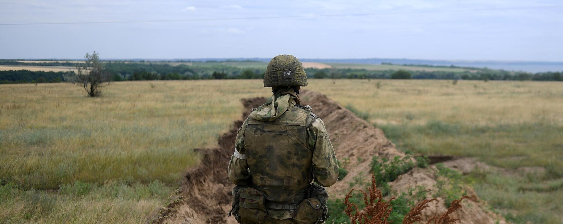 جنود من القوات المسلحة الروسية في القطاع الجنوبي من العملية العسكرية الخاصة في أوكرانيا، 27 يونيو 2022 - سبوتنيك عربي, 1920, 09.10.2023