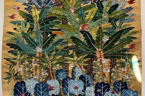 النسيج على النول... مصريات احترفن الرسم دون معلم بمركز صديق للبيئة - سبوتنيك عربي