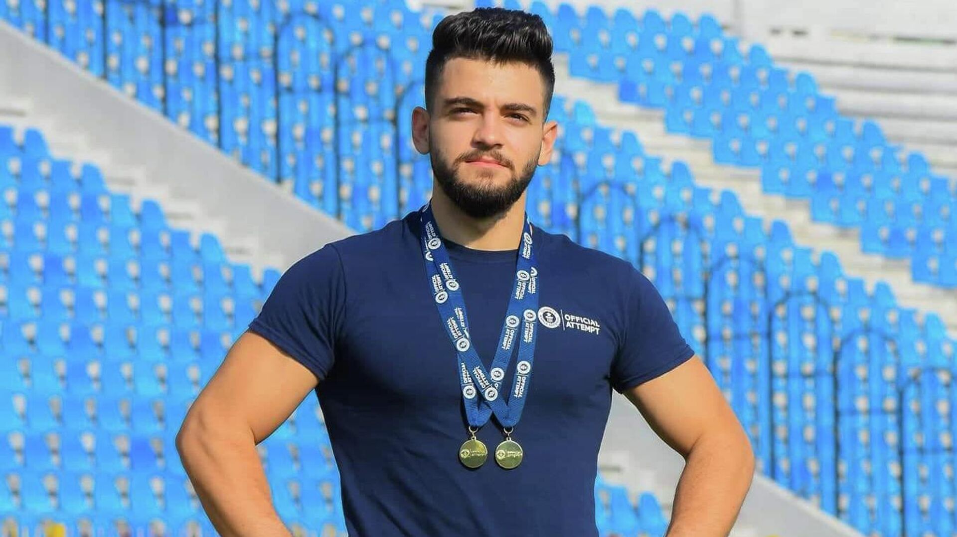 الرياضي السوري محمد فيضو يدخل موسوعة غينيس 14 مرة الرياضي السوري محمد فيضو يدخل موسوعة غينيس 14 مرة - سبوتنيك عربي, 1920, 05.07.2022