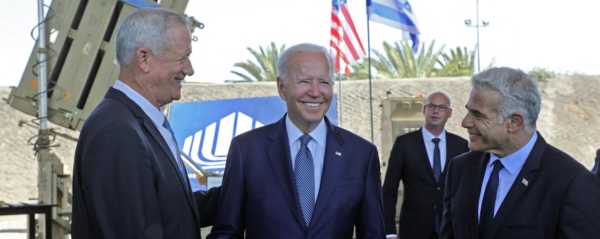 الرئيس الأمريكي جو بايدن خلال زيارته إلى إسرائيل 13 يوليو 2022 - سبوتنيك عربي, 1920, 14.07.2022
