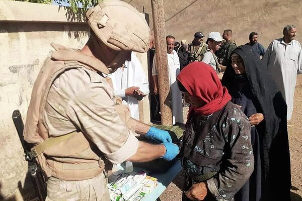 أطباء الجيش الروسي يقدمون خدمات علاجية لسكان قرى شرقي سوريا - سبوتنيك عربي