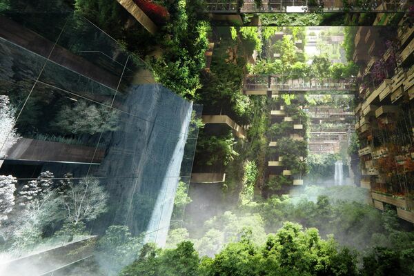 تُظهر صورة قدمتها نيوم السعودية لخطة تصميم الهياكل المتوازية التي يبلغ ارتفاعها 500 متر، والمعروفة مجتمعة باسم The Line، في قلب مدينة البحر الأحمر العملاقة نيوم،  26 يوليو 2022  - سبوتنيك عربي