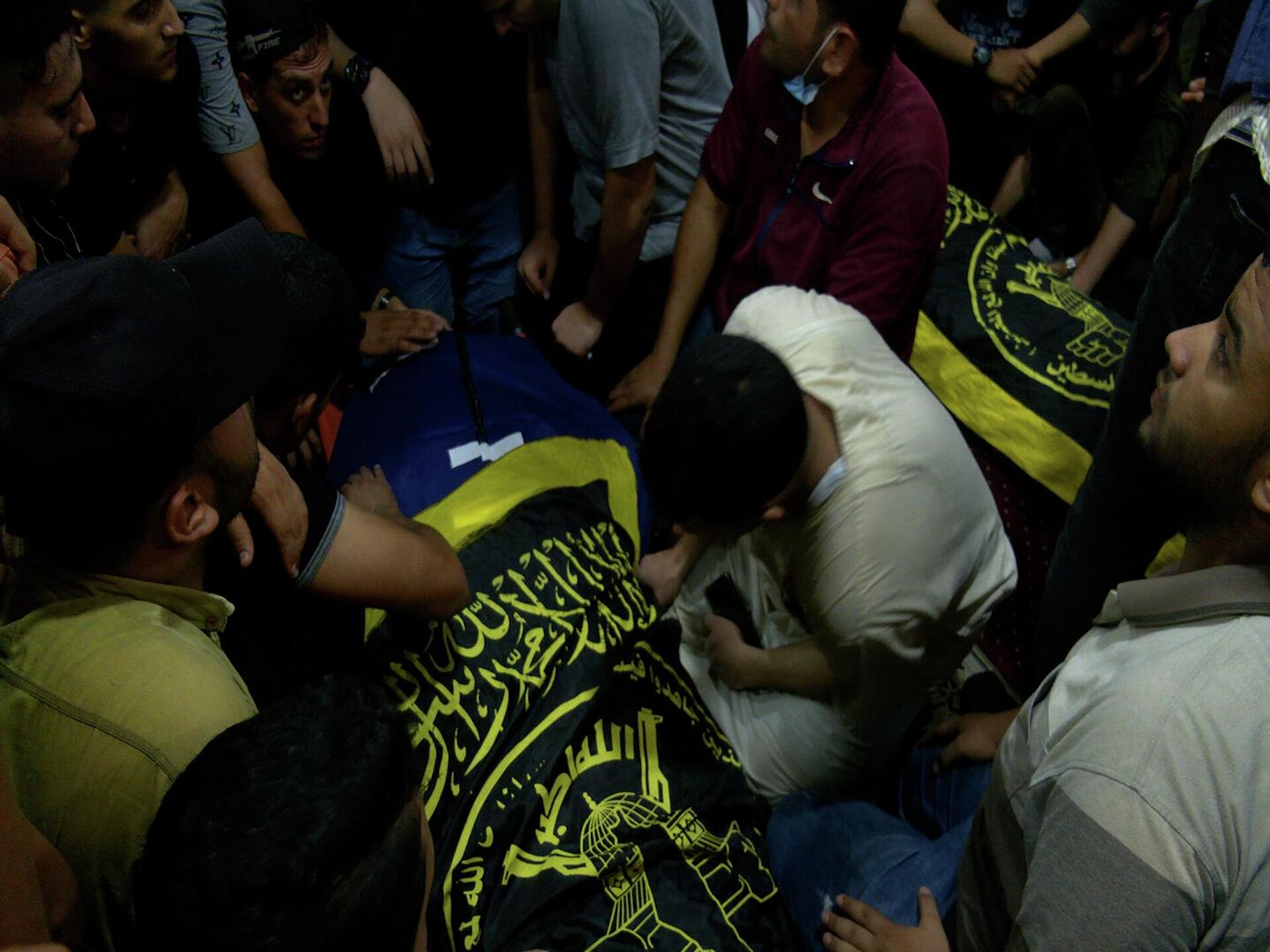 عشرات الآلاف في قطاع غزة يشيعون خالد منصور القيادي في حركة الجهاد
 - سبوتنيك عربي, 1920, 07.08.2022