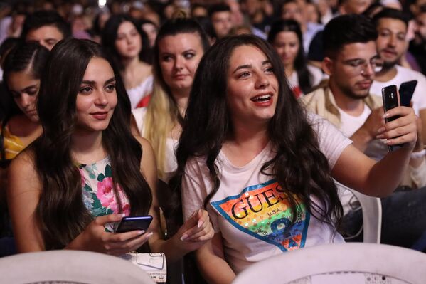  نجوى كرم تأسر جمهورها في قلعة دمشق - سبوتنيك عربي