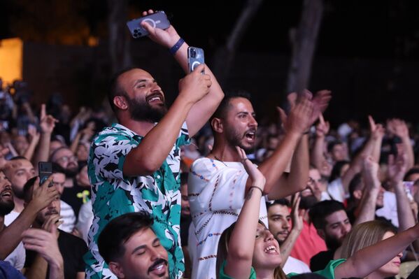  نجوى كرم تأسر جمهورها في قلعة دمشق - سبوتنيك عربي