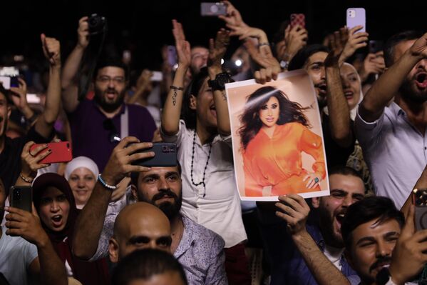  نجوى كرم تأسر جمهورها في قلعة دمشق - سبوتنيك عربي