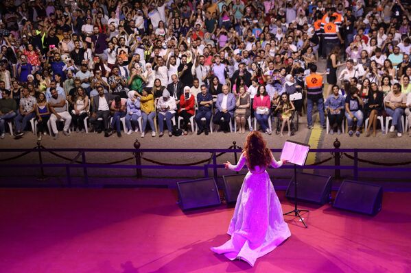  نجوى كرم تأسر جمهورها في قلعة دمشق - سبوتنيك عربي