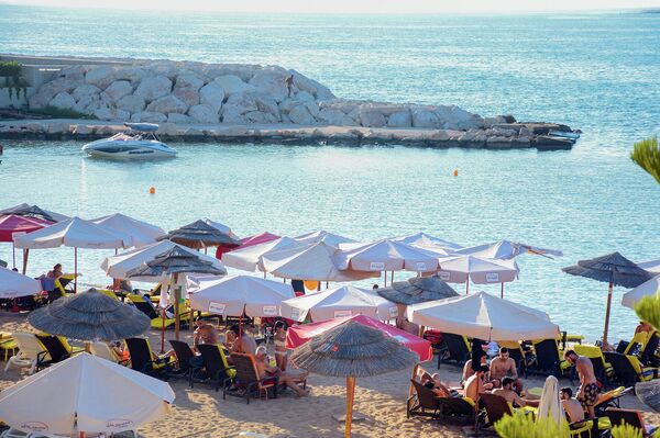 الاصطياف على سواحل اللاذقية، سوريا - سبوتنيك عربي