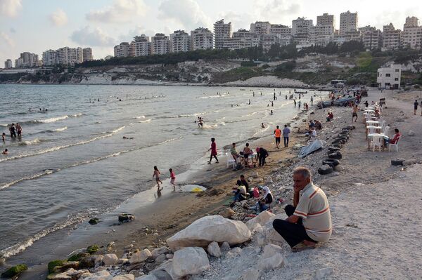 الاصطياف على سواحل اللاذقية، سوريا - سبوتنيك عربي