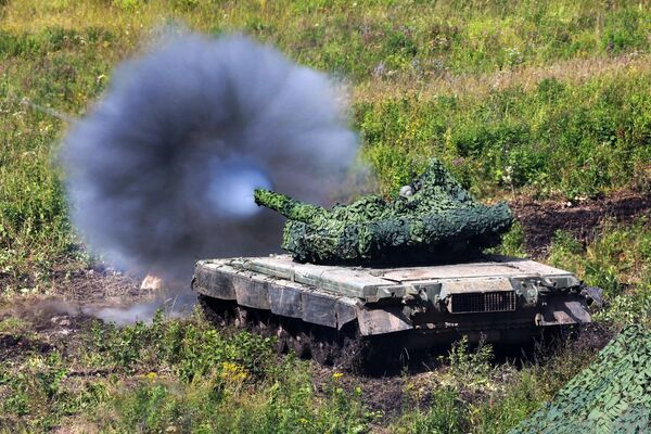 المعدات العسكرية خلال تدريبات القيادة والأركان الاستراتيجية فوستوك 2022 في ساحة تدريب سيرغييفسكي، 6 سبتمبر 2022 - سبوتنيك عربي