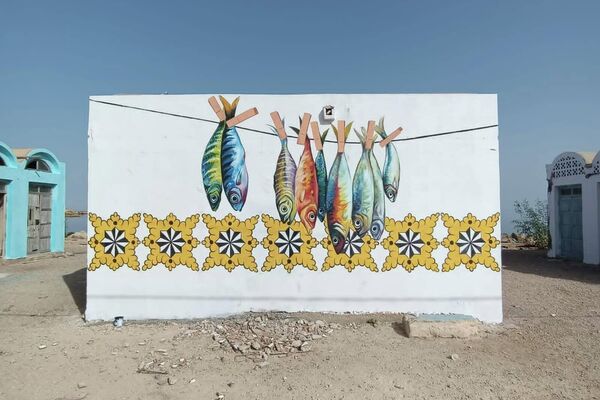 جداريات في القرى التونسي - سبوتنيك عربي