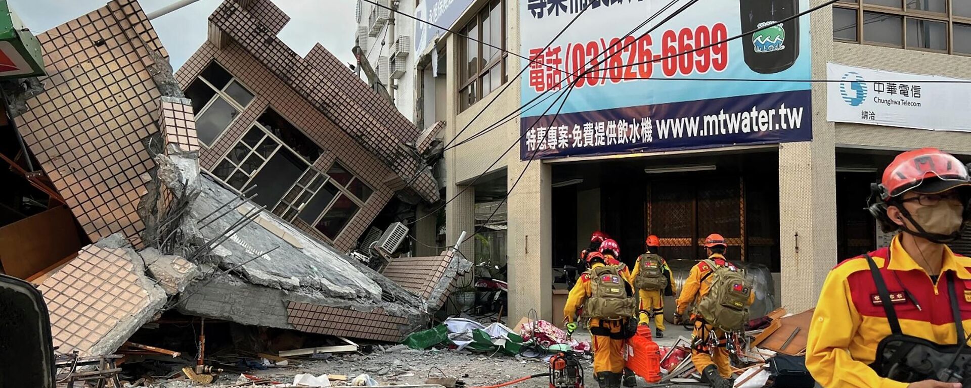 زلزال قوي يضرب بلدة يولي، مقاطعة هوالين، شرق تايوان، 18سبتمبر  2022 - سبوتنيك عربي, 1920, 03.04.2024
