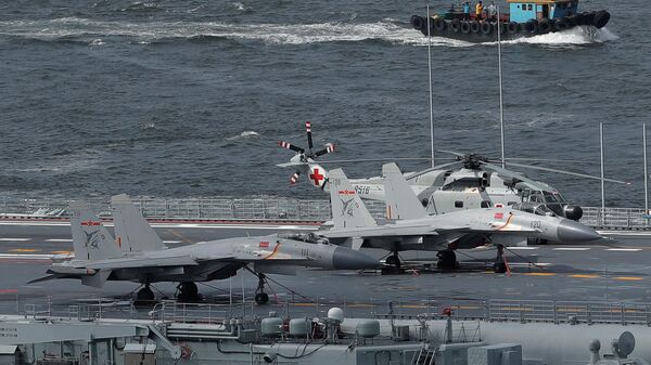 الأسطول الصيني - حاملة الطائرات الصينية لياونينغ - سبوتنيك عربي