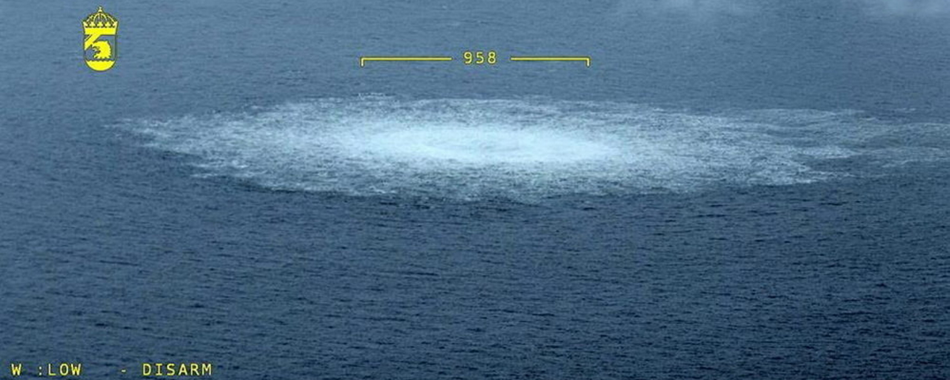 في هذه الصورة التي قدمها خفر السواحل السويدي، تسرب الغاز في بحر البلطيق من نورد ستريم تم تصويره من طائرة خفر السواحل يوم 27 سبتمبر 2022 - سبوتنيك عربي, 1920, 06.02.2024