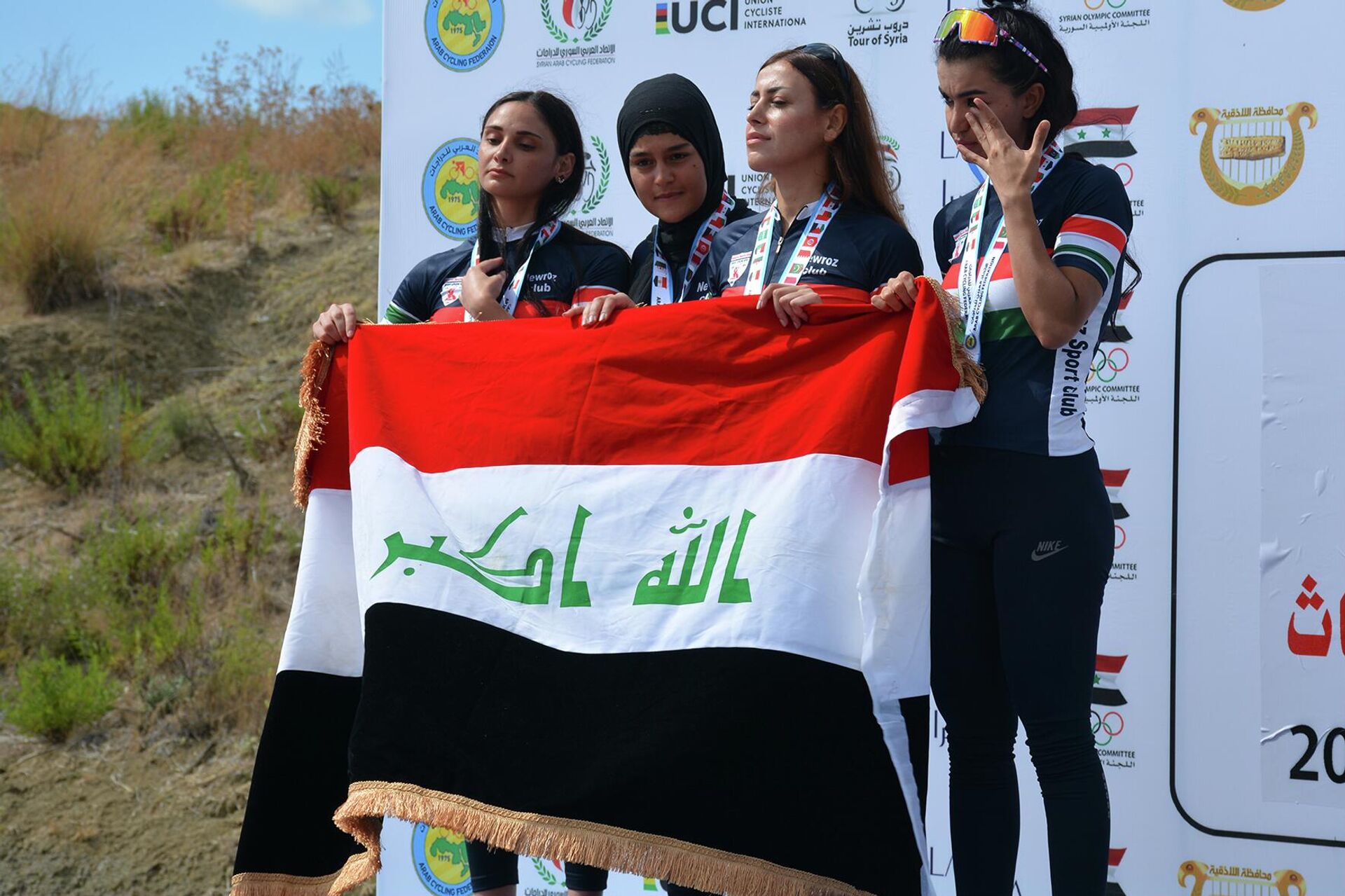 دراجو مصر والعراق وفلسطين يقطعون جبال السورية ضمن بطولة الأندية العربية - سبوتنيك عربي, 1920, 30.09.2022