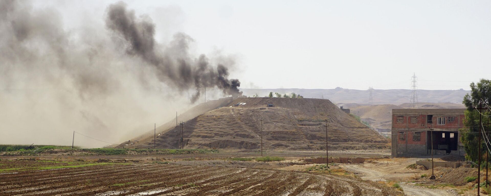 مدفعية الحرس الثوري الإيراني تعاود قصف مواقع في مدينة أربيل شمال العراق - سبوتنيك عربي, 1920, 14.09.2023