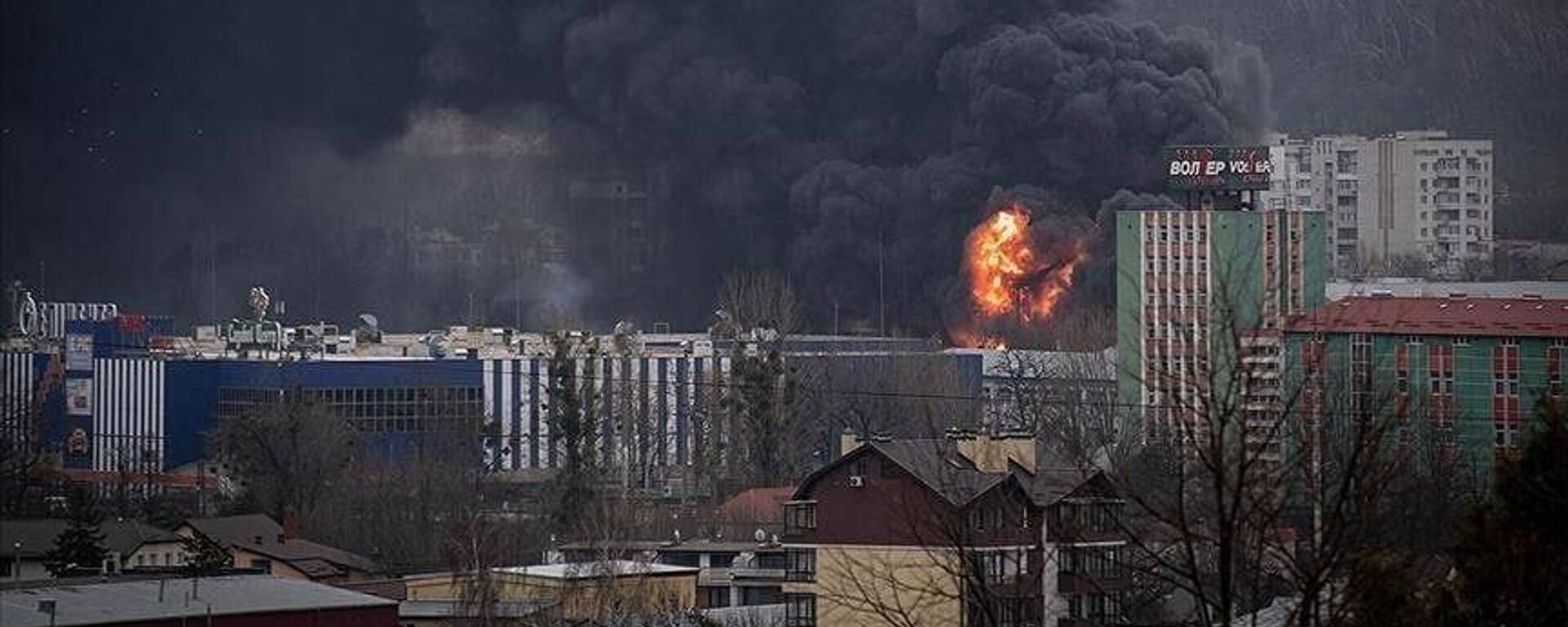 حريق في محطة الطاقة الحرارية في لفوف، أوكرانيا - سبوتنيك عربي, 1920, 04.12.2022