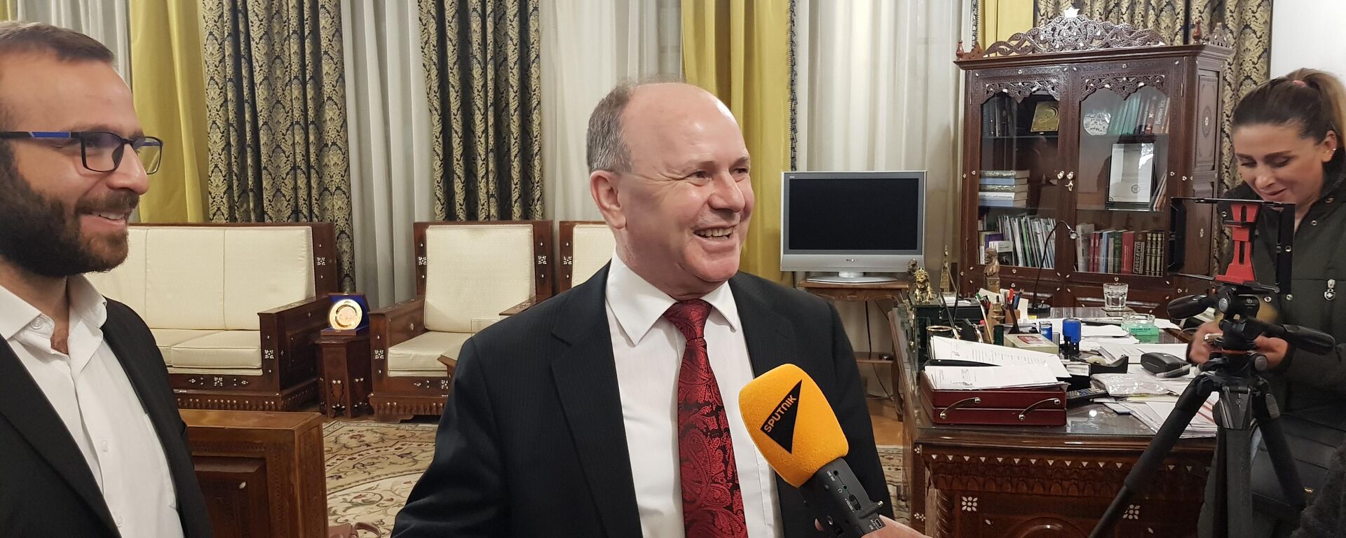 وزير التعليم العالي السوري بسام إبراهيم وزير التعليم العالي السوري بسام إبراهيم - سبوتنيك عربي, 1920, 11.10.2022