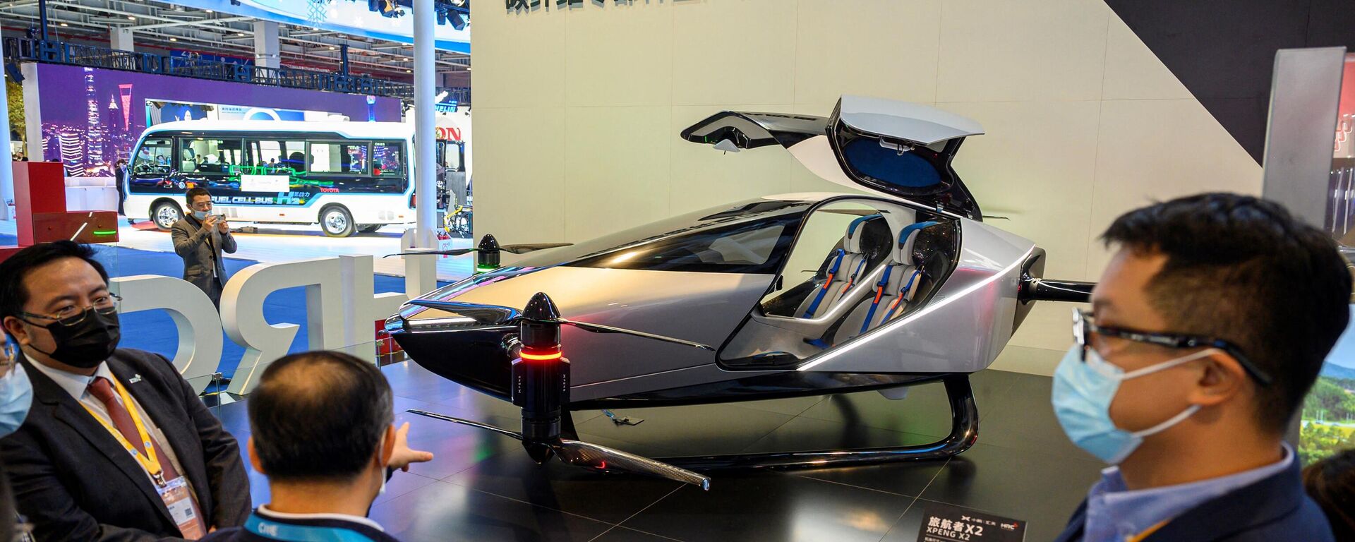 السيارة الطائرة إكس بنغ إكس 2 في معرض الصين الدولي للاستيراد (CIIE) في شنغهاي، 5 نوفمبر/ تشرين الثاني 2021 - سبوتنيك عربي, 1920, 11.10.2022